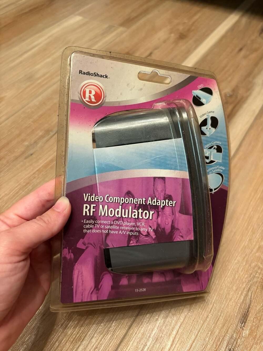Radioshack Video Component Adapter RF Modulator 15-2526